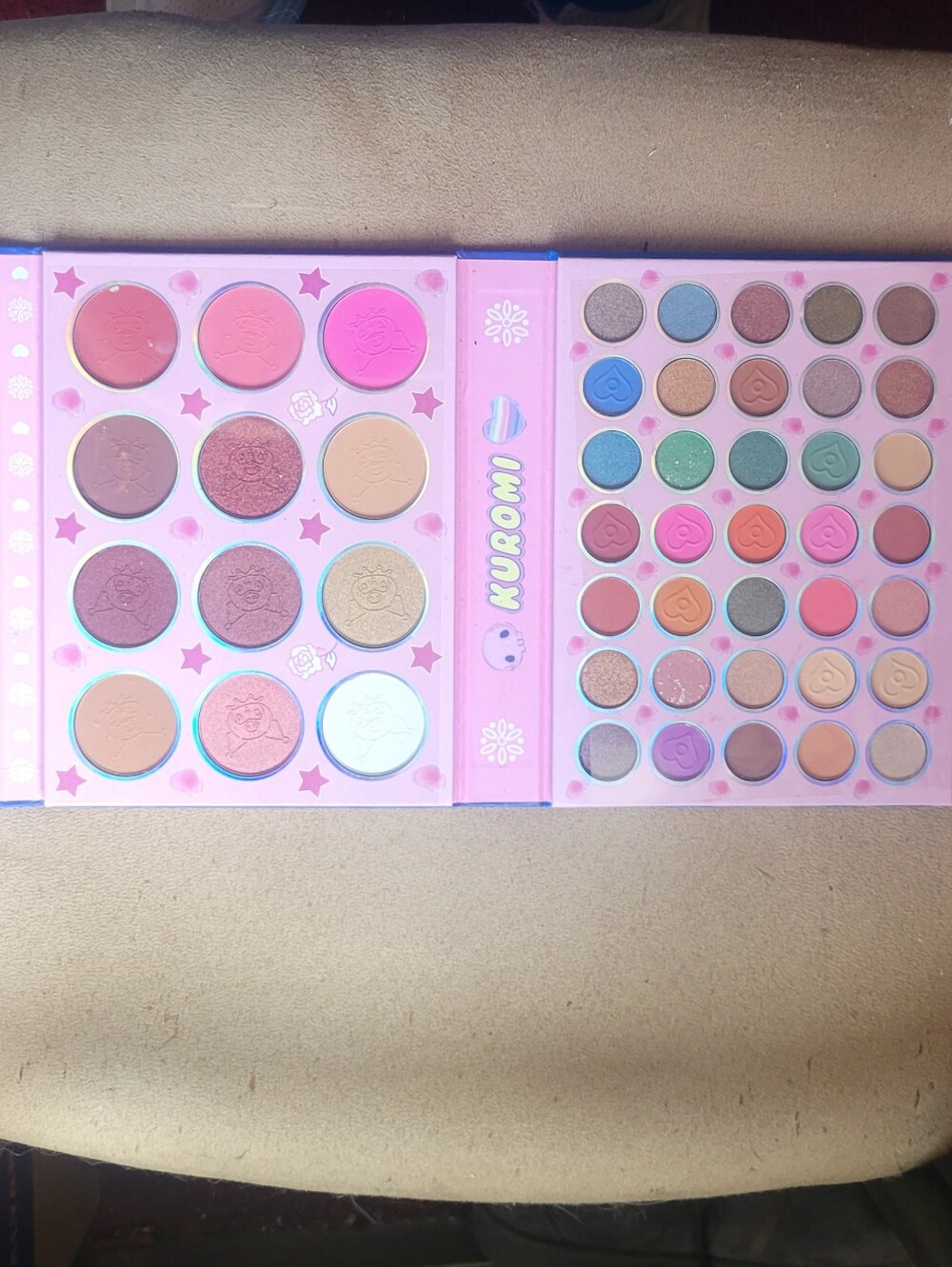 Pink Multicolor Eyeshadow Palette - Pink & Pastel Shades